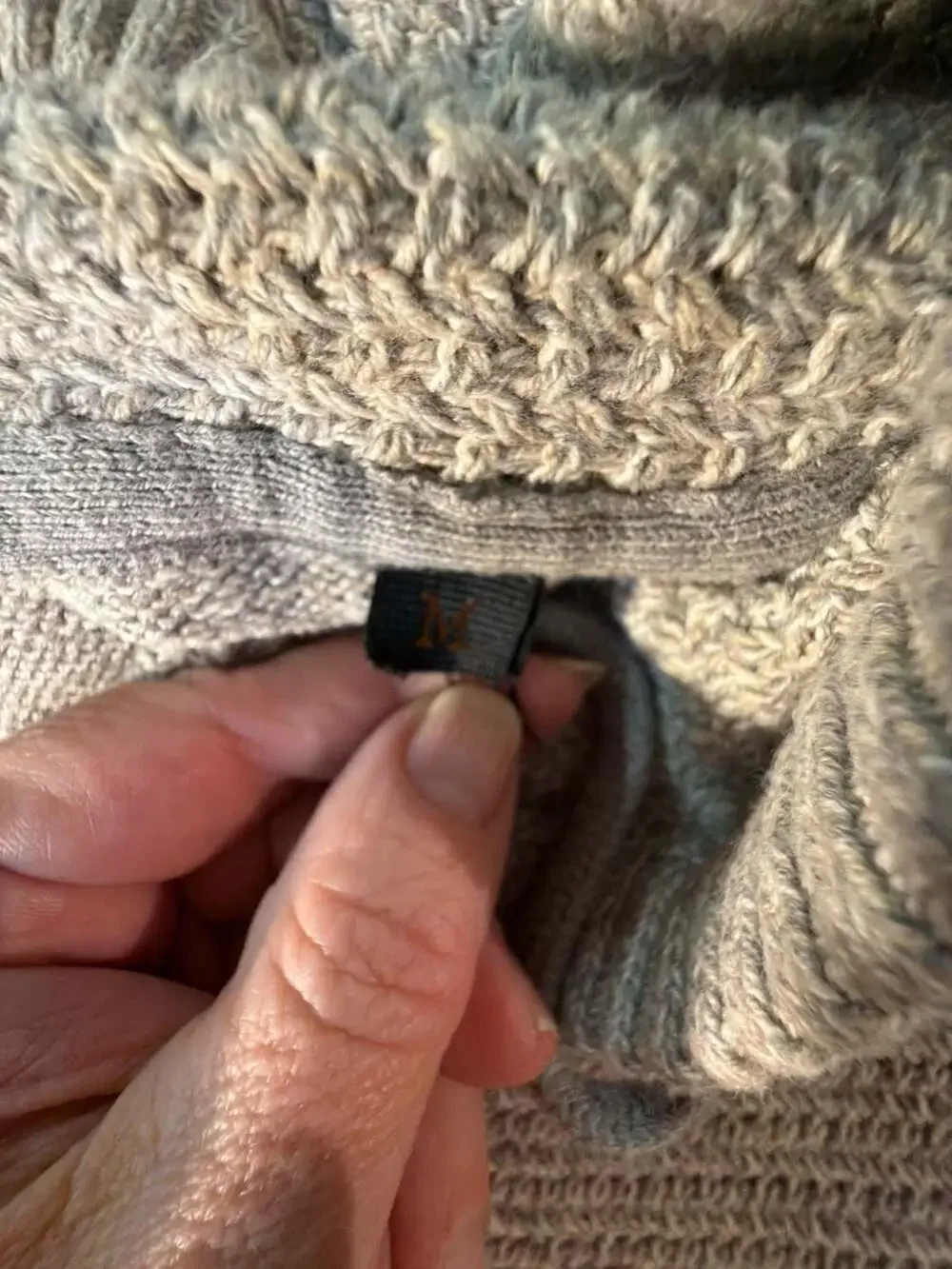 Outpost Makers Men's Textured Knit Hooded Sweater, Size Medium